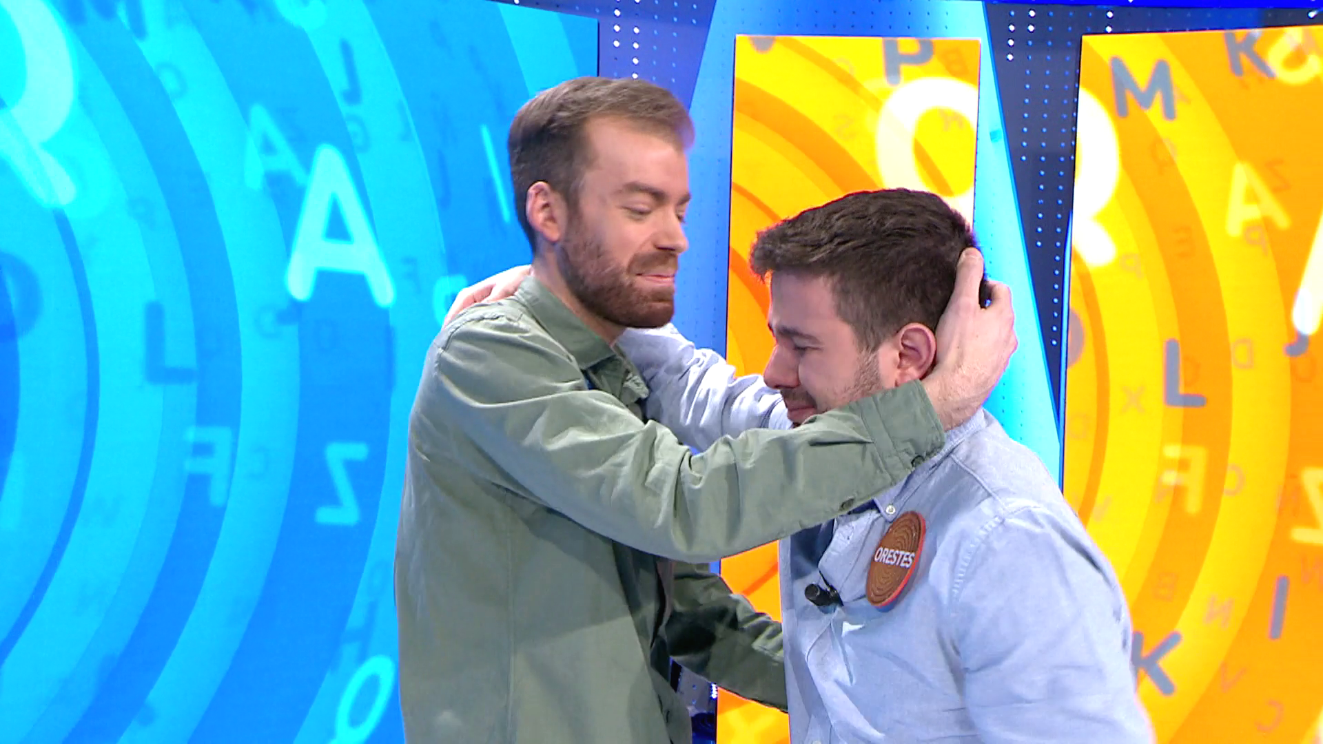 Las lágrimas de Orestes en la despedida de Jaime Conde en 'Pasapalabra' tras 102 programas Las lágrimas de Orestes en la despedida de Jaime Conde en 'Pasapalabra' tras 102 programas