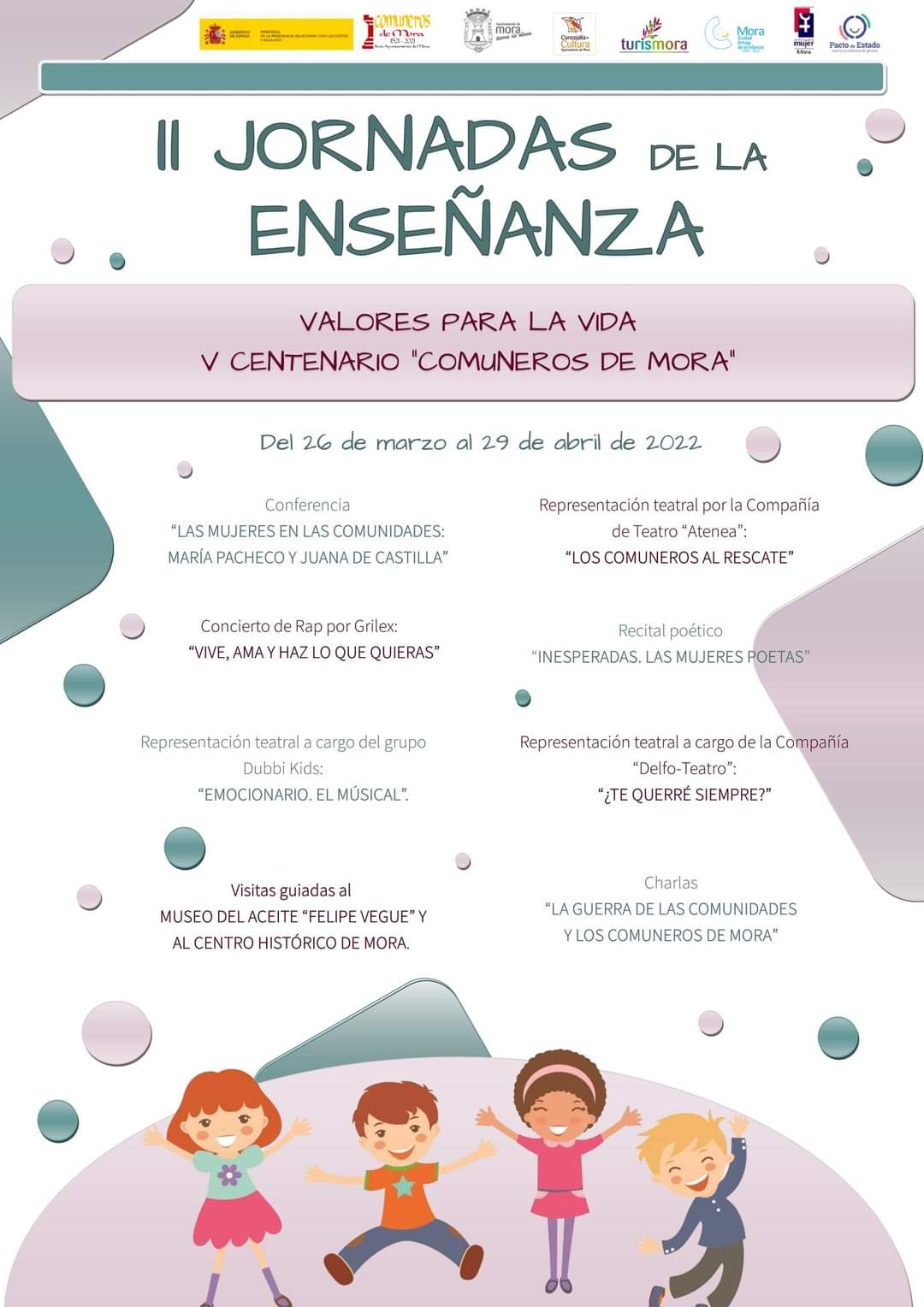 Mora celebra sus II Jornadas de la Enseñanza Mora celebra sus II Jornadas de la Enseñanza