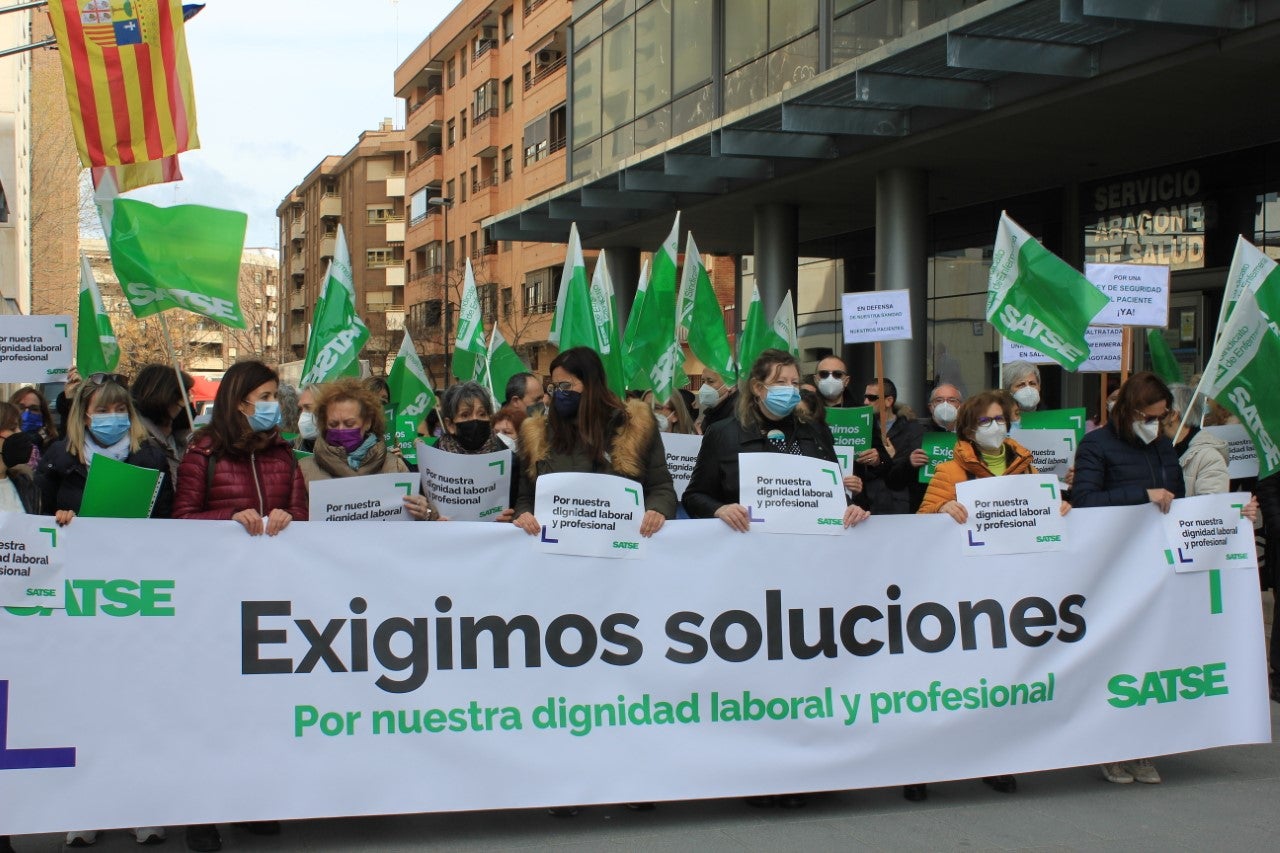 SATSE vuelve a pedir en la calle mejoras en la sanidad pública SATSE vuelve a pedir en la calle mejoras en la sanidad pública
