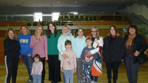 Refugiadas ucranianas llegadas a la provincia