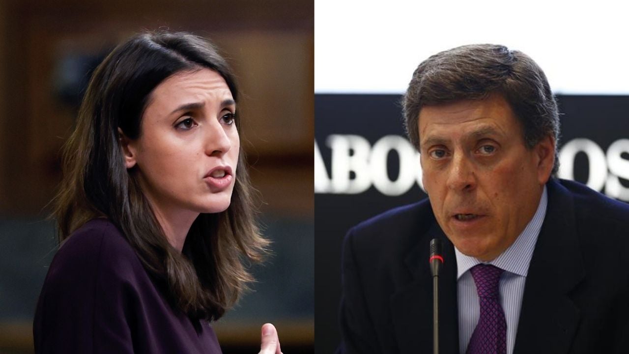Juan Carlos Quer pide la dimisión de Irene Montero tras votar en contra a la ampliación de la prisión permanente revisable: "Usted no defiende a la mujer" Juan Carlos Quer pide la dimisión de Irene Montero tras votar en contra a la ampliación de la prisión permanente revisable: "Usted no defiende a la mujer"