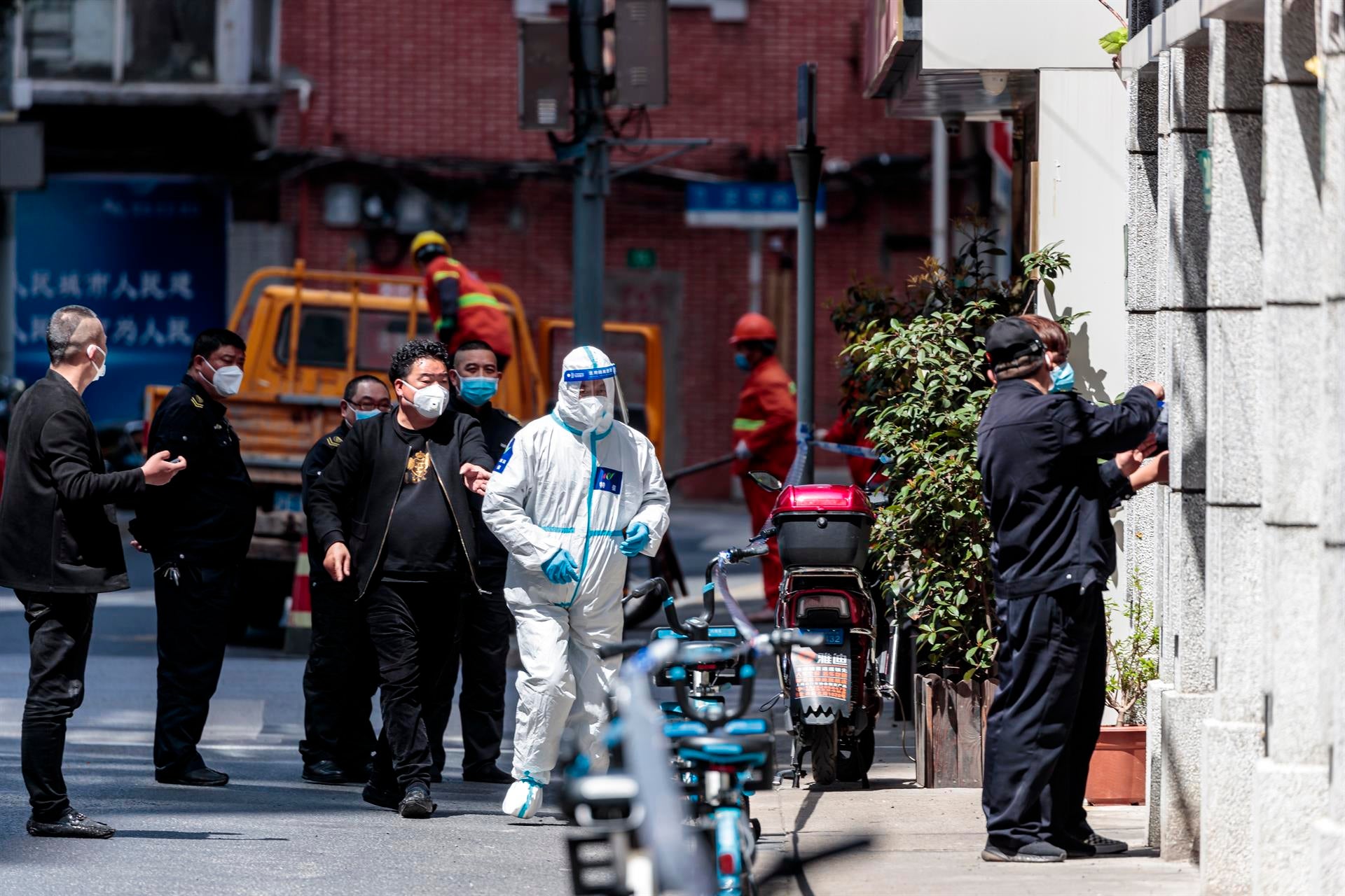 Shanghái paralizada por un nuevo rebrote de coronavirus Shanghái paralizada por un nuevo rebrote de coronavirus