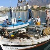 Pescadores en Marbella Pescadores en Marbella