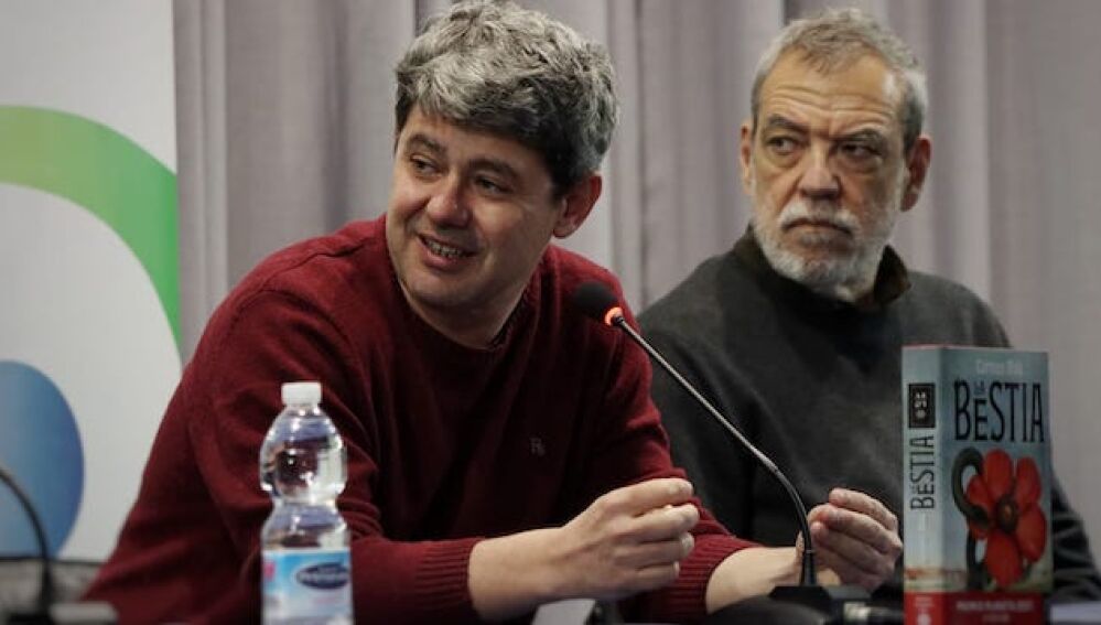Los autores Antonio Mercero (izquierda) y Jorge Díaz (derecha)