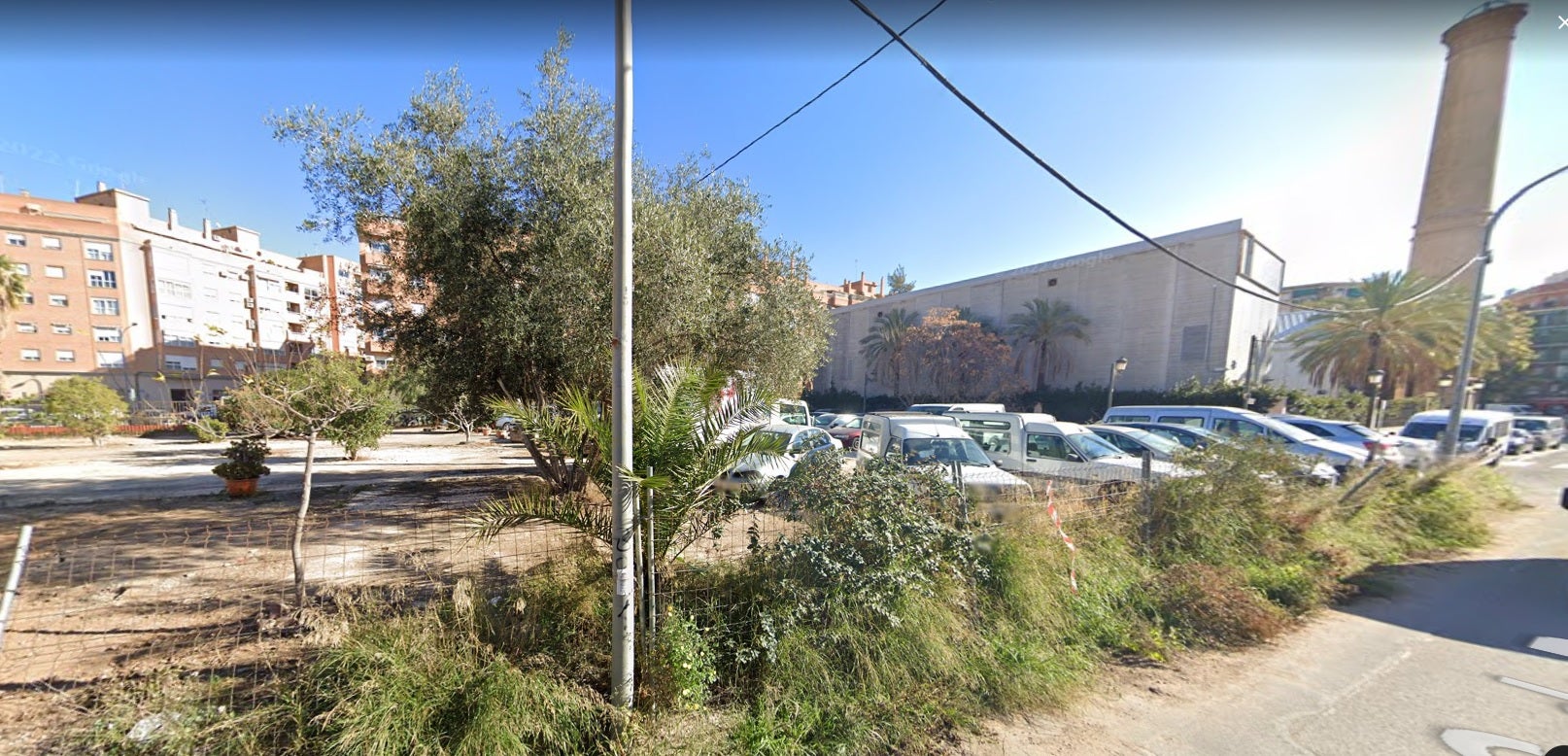 Los solares junto a la subestación de Patraix se transformarán en una nueva plaza Los solares junto a la subestación de Patraix se transformarán en una nueva plaza