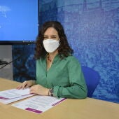Noelia de la Cruz, portavoz del equipo de Gobierno 