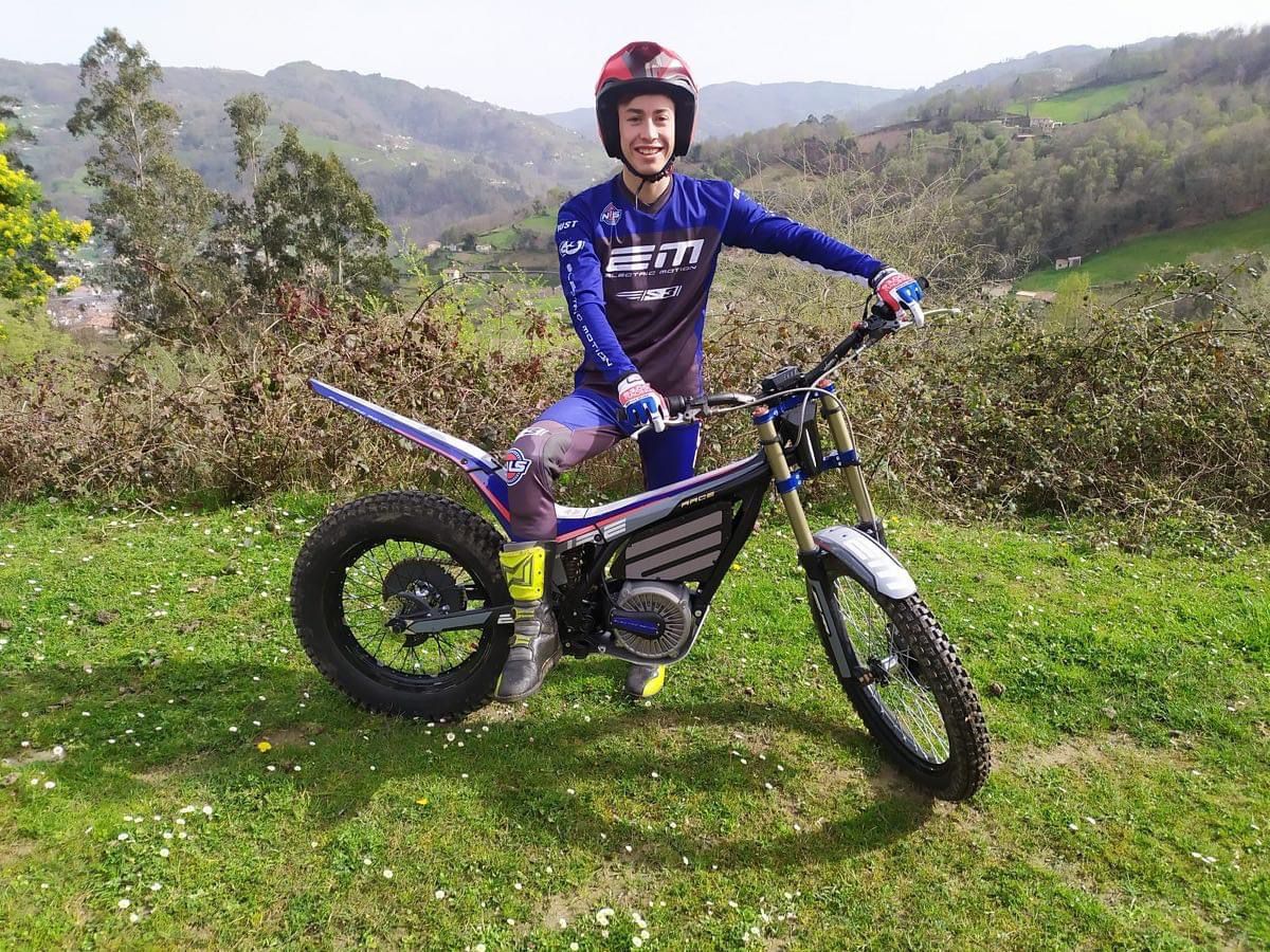 Rodrigo Marchal se estrena con el equipo Electric Motion Rodrigo Marchal se estrena con el equipo Electric Motion