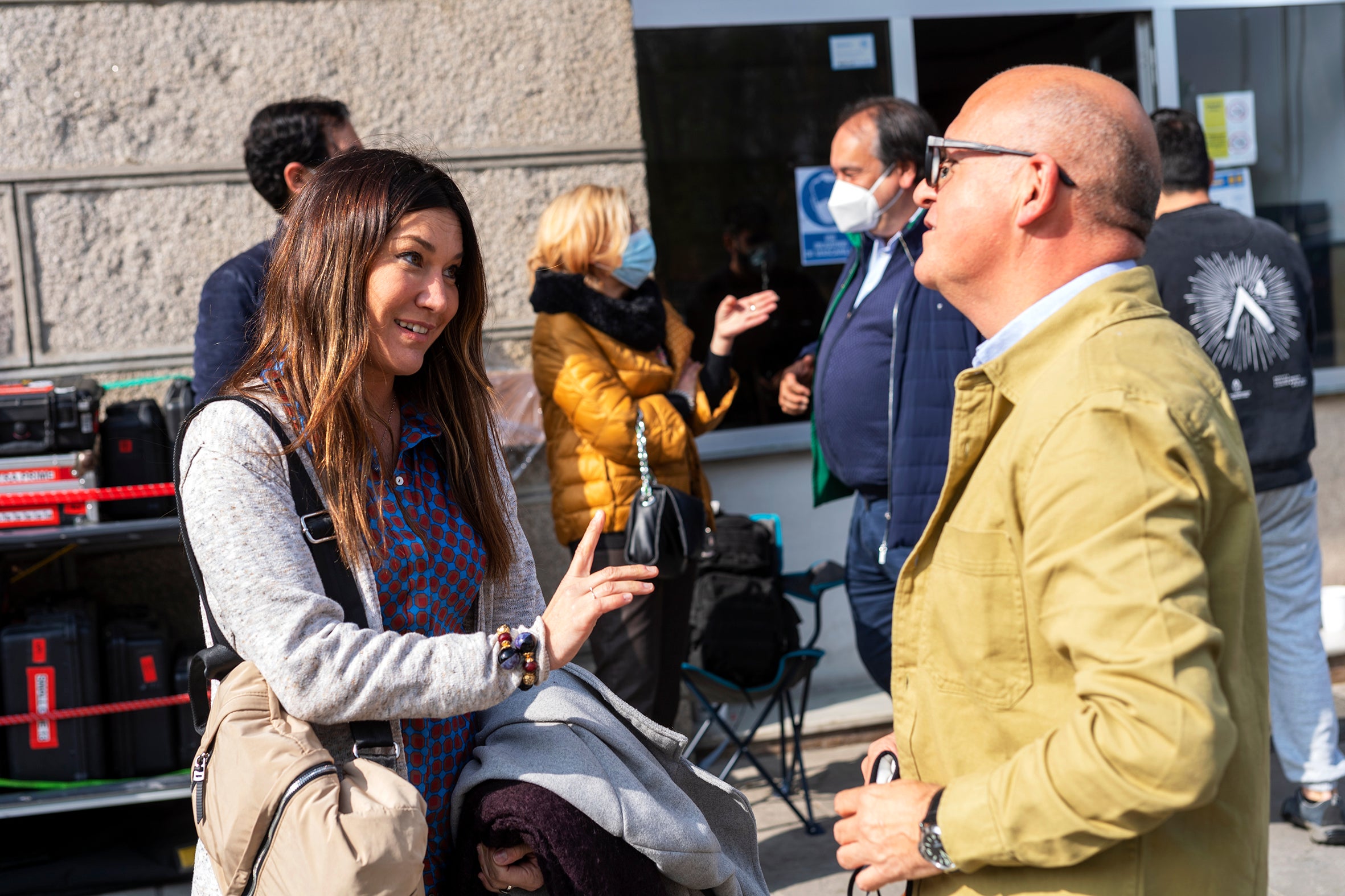 Ourense transfórmase nunha “personaxe de película” coa rodaxe de O Home e o can Ourense transfórmase nunha “personaxe de película” coa rodaxe de O Home e o can