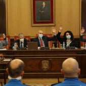 Pleno del ayuntamiento de León
