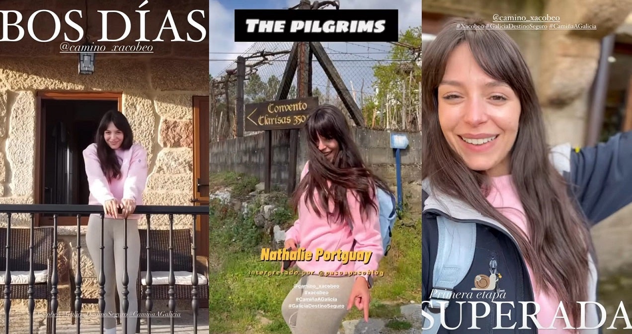 Natalia Maquieira: "A mis seguidores en Instagram les está encantando acompañarnos en el Camino" Natalia Maquieira: "A mis seguidores en Instagram les está encantando acompañarnos en el Camino"