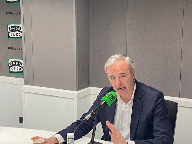 Jorge Azcón: "A Zaragoza le sienta bien que gobierne el PP" Jorge Azcón: "A Zaragoza le sienta bien que gobierne el PP"