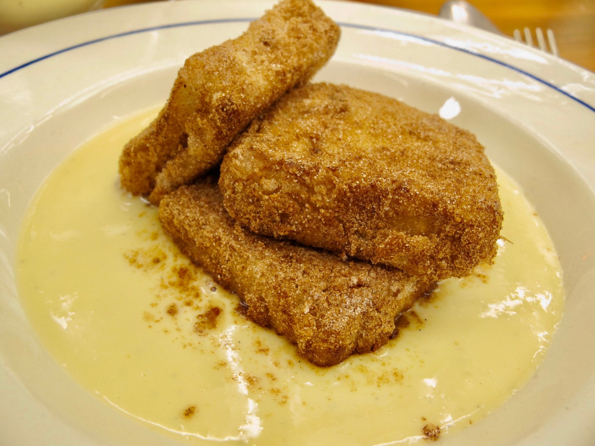 La receta de Robin Food para cocinar leche frita La receta de Robin Food para cocinar leche frita