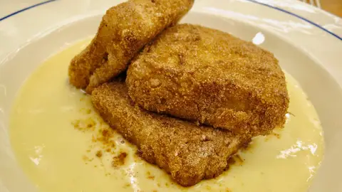 Receta de Robin Food de leche frita Receta de Robin Food de leche frita