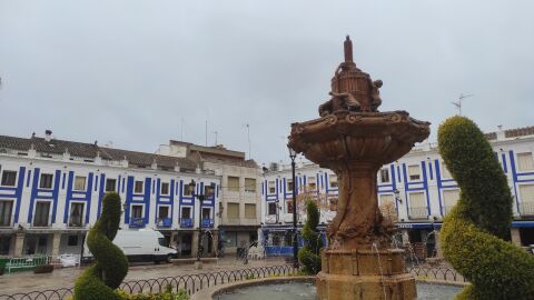 Plaza de Espa&ntilde;a de Valdepe&ntilde;as 