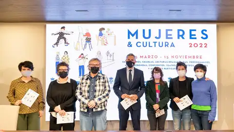 Presentación del ciclo 'Mujeres y Cultura 2022' Presentación del ciclo 'Mujeres y Cultura 2022'