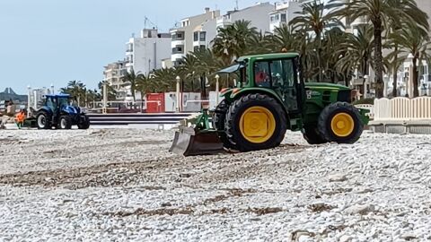 Altea rehabilita sus playas Altea rehabilita sus playas