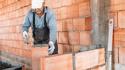 Un trabajador del sector Construcci&oacute;n.