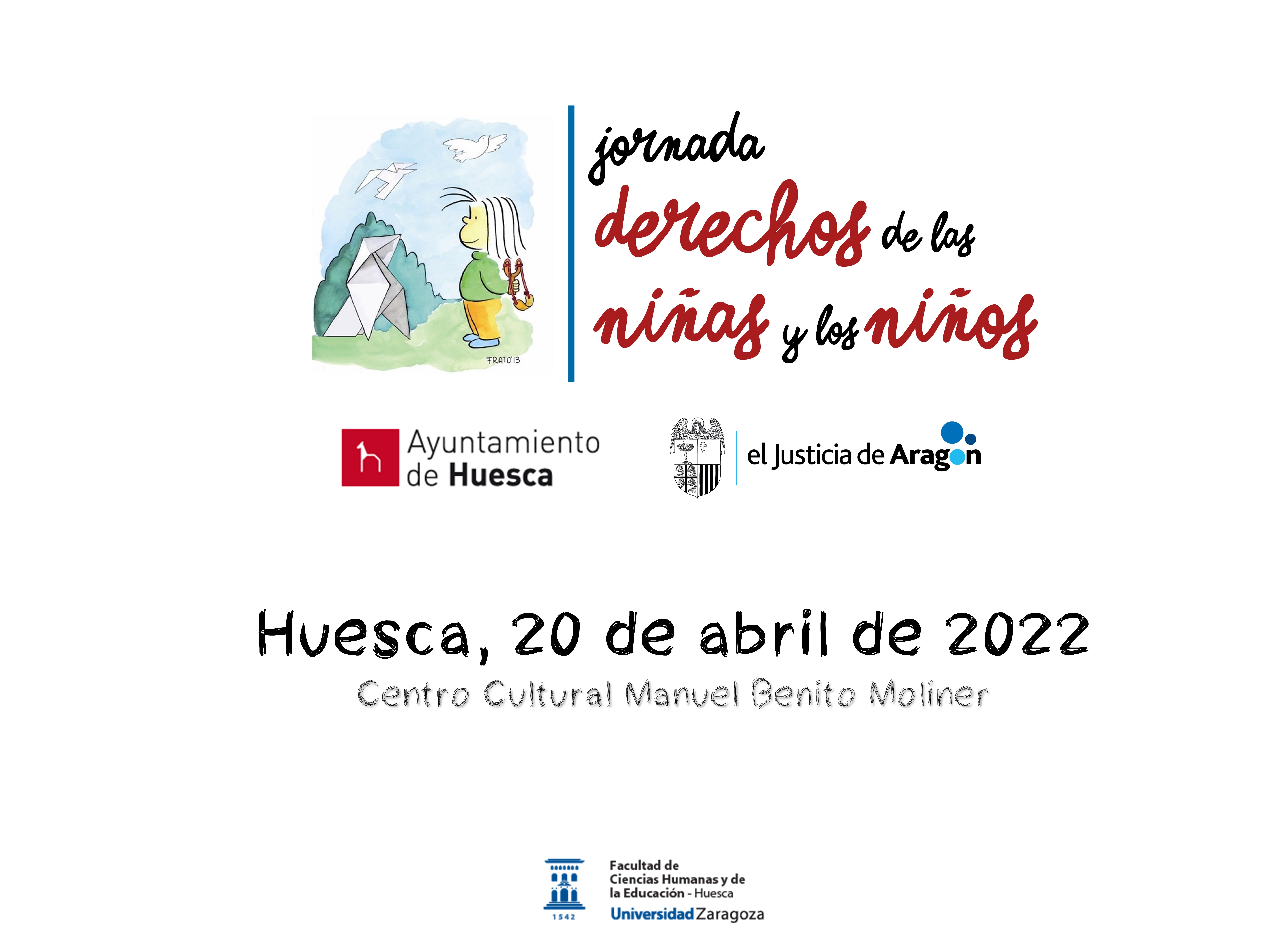 Huesca reflexionará sobre los derechos de los niños Huesca reflexionará sobre los derechos de los niños