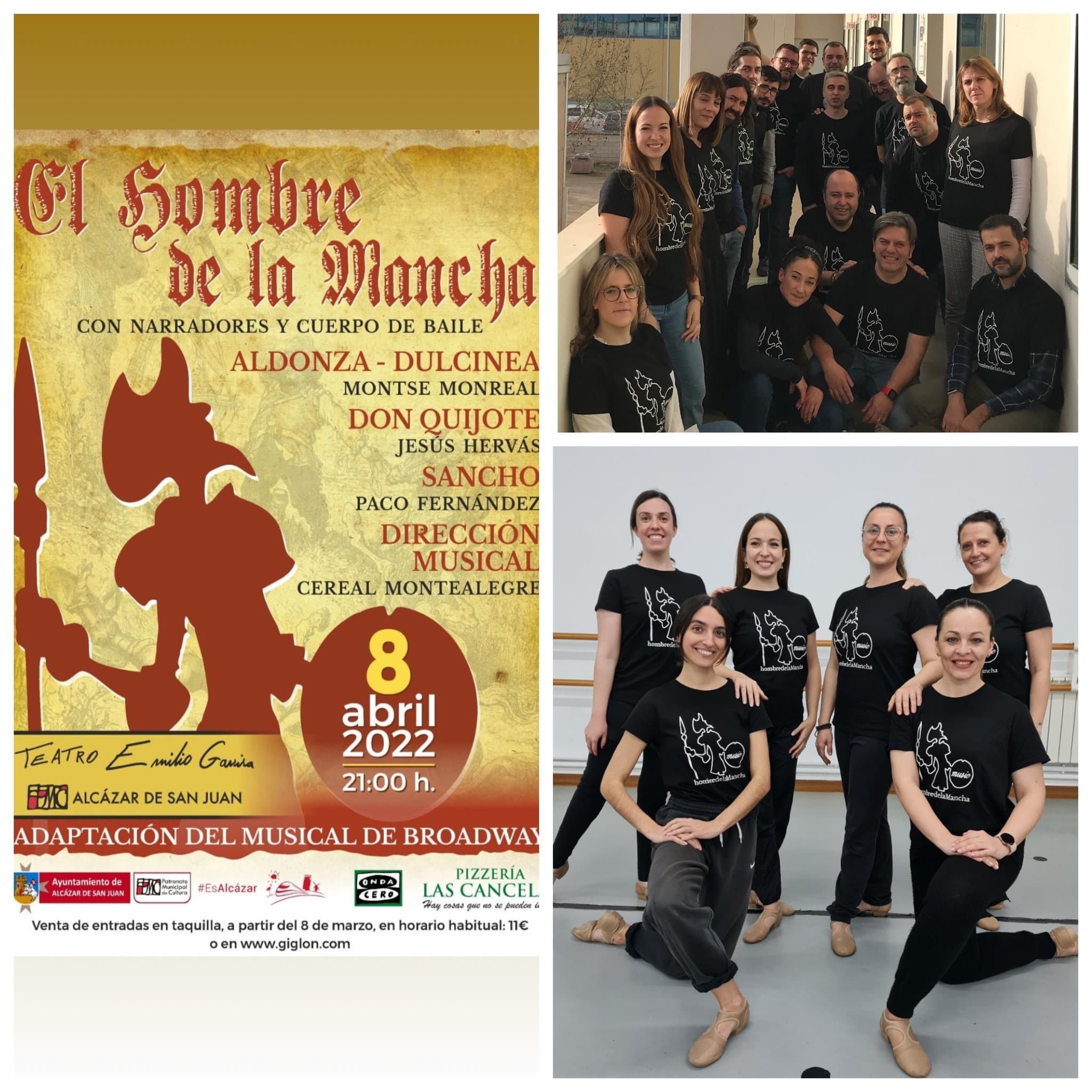 El cuerpo de baile que sumará vistosidad a "El Hombre de La Mancha" El cuerpo de baile que sumará vistosidad a "El Hombre de La Mancha"