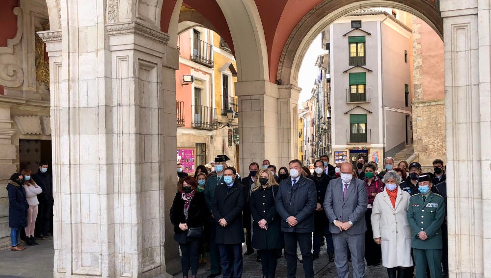 Concentración en el Ayuntamiento de Cuenca