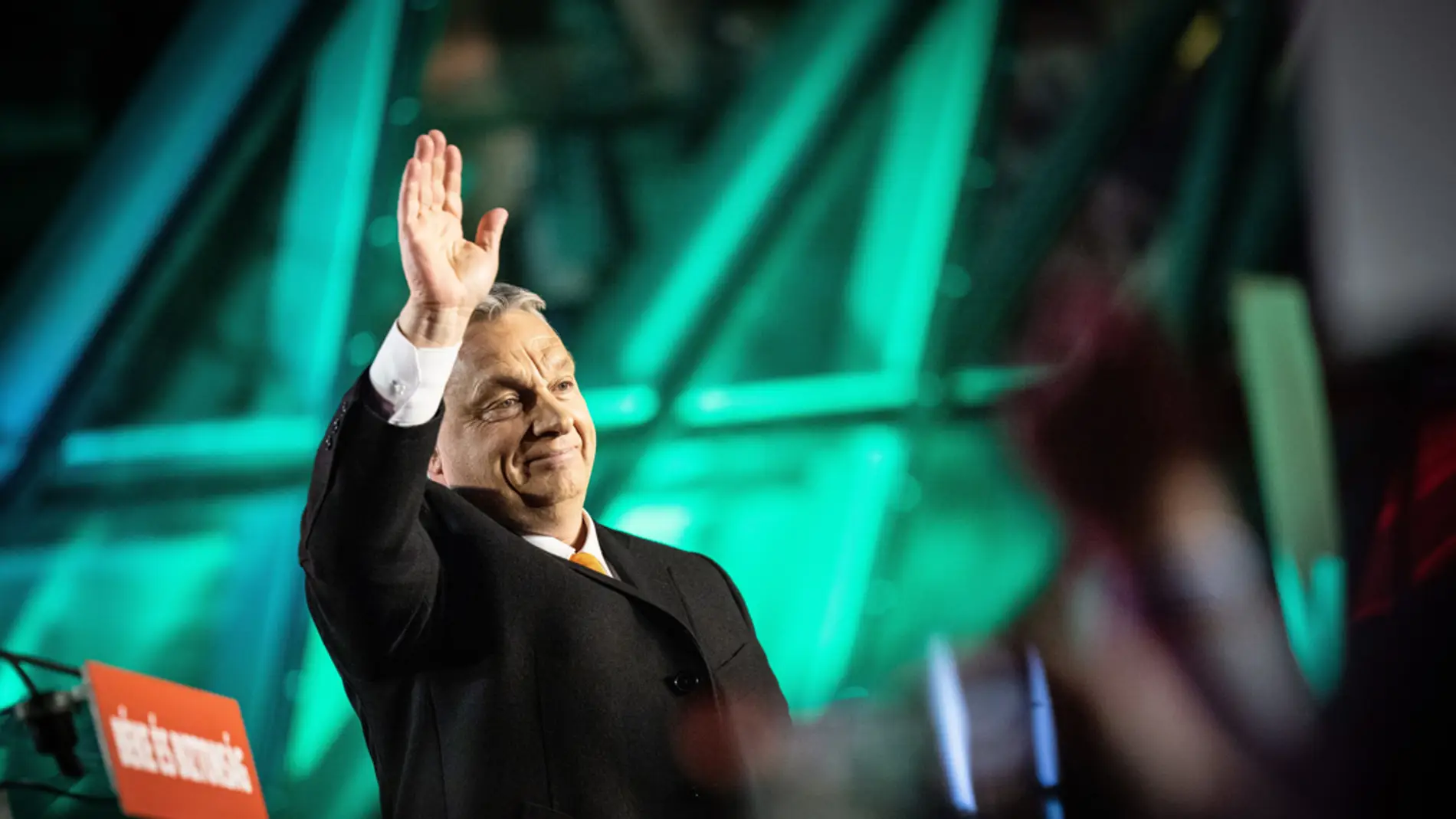 Viktor Orban, presidente de Hungría, tras ganar las elecciones legislativas 