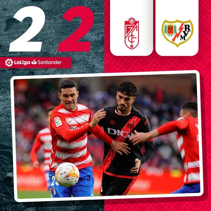 El Granada CF rescata un punto ante un Rayo Vallecano superior El Granada CF rescata un punto ante un Rayo Vallecano superior