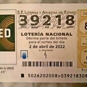 La suerte sonríe a Orihuela con el primer premio de la Lotería Nacional 