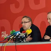 “Voume da vida institucional e orgánica, pero non me vou do Psoe" señalou Juan Carlos Francisco “Voume da vida institucional e orgánica, pero non me vou do Psoe" señalou Juan Carlos Francisco