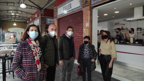 La delegada de Mercados, Montemayor Mures