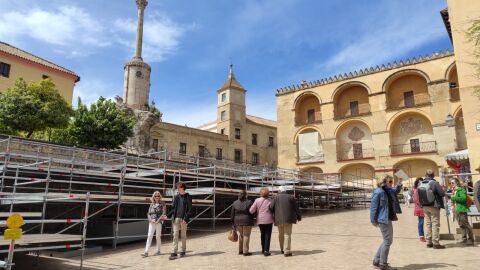 Instalaci&oacute;n de palcos en carrera oficial. C&oacute;rdoba