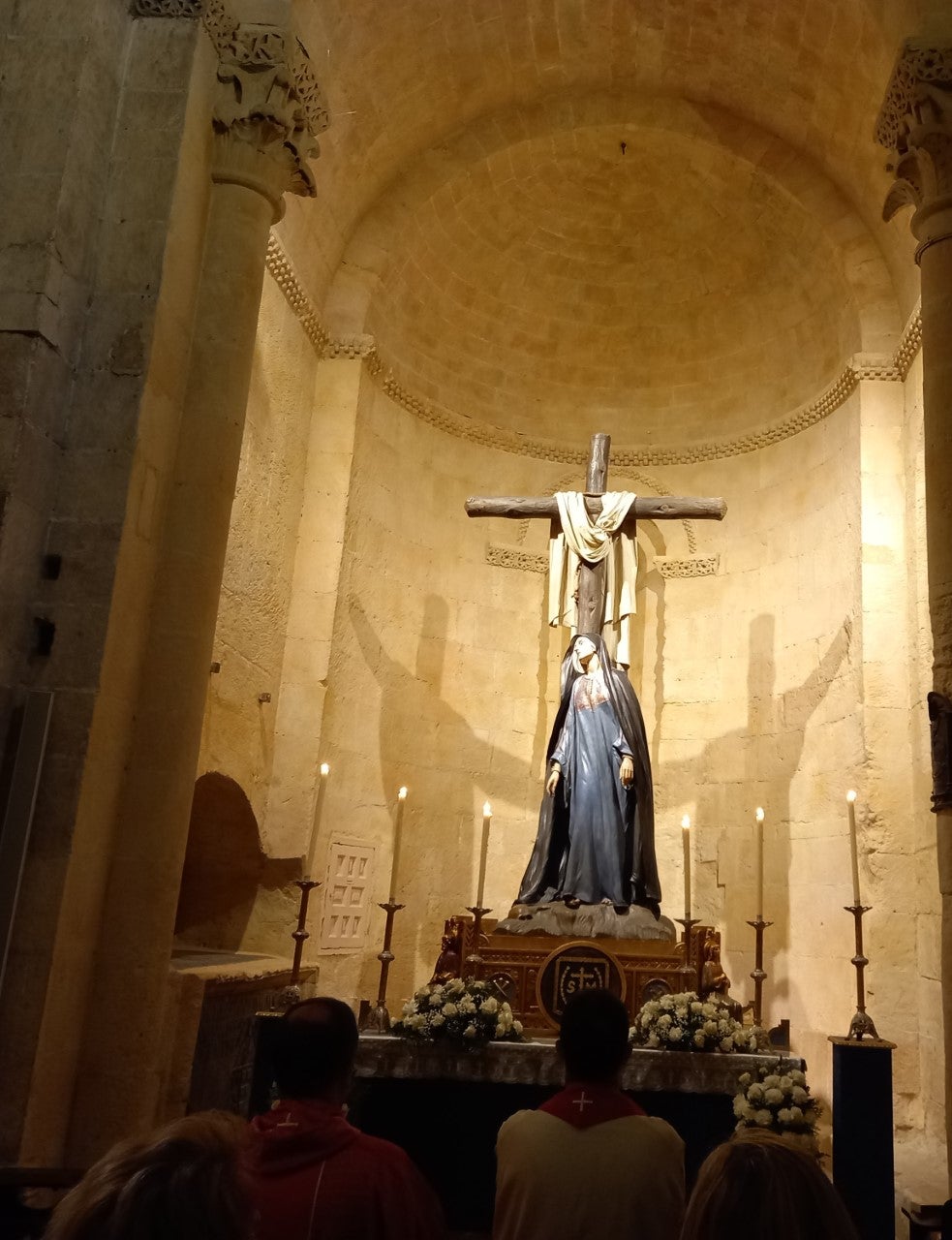 El Cristo de la Última palabra y la Soledad al Pie de la Cruz volverán a las calles de Segovia el Jueves Santo El Cristo de la Última palabra y la Soledad al Pie de la Cruz volverán a las calles de Segovia el Jueves Santo