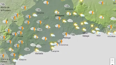 Previsión tiempo AEMET Martes Santo en Málaga Previsión tiempo AEMET Martes Santo en Málaga