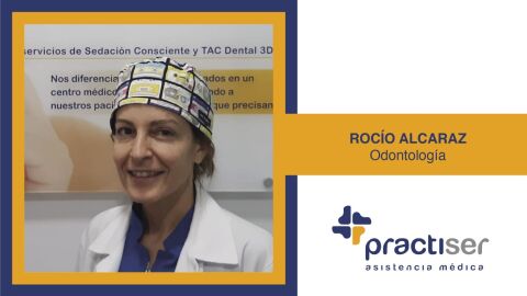 Roc&iacute;o Alcaraz, odont&oacute;loga en Practiser