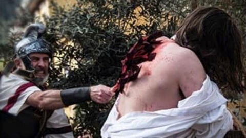 Imagen del V&iacute;a Crucis Viviente