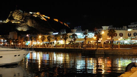 Zona de ocio de El Puerto de Alicante 