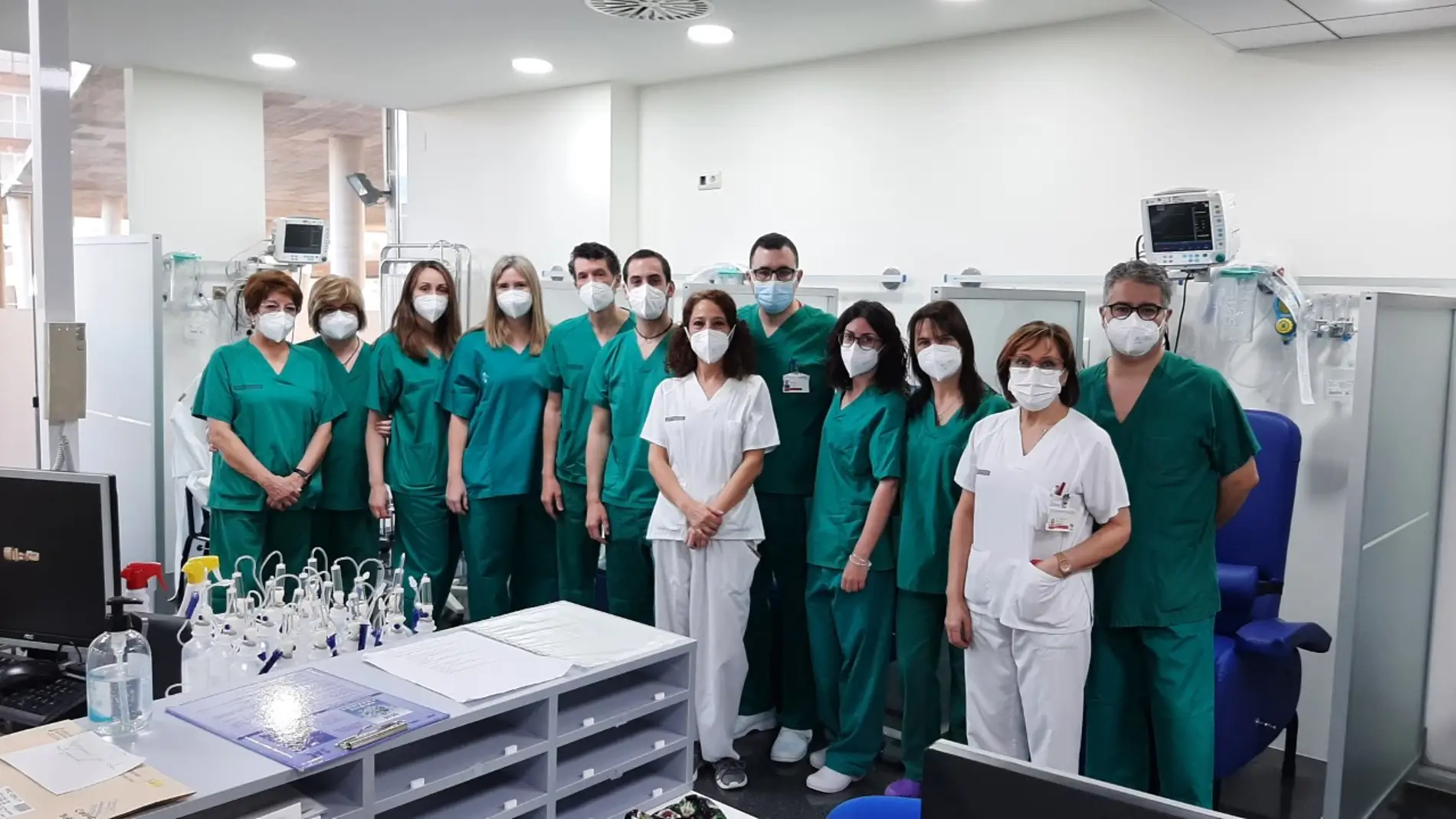 El Hospital General Universitario de Elche renueva el espacio de la unidad de Endoscopia.