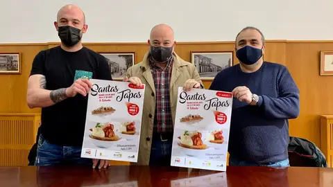 Presentación de Santas Tapas na Estrada Más de Uno Pontevedra