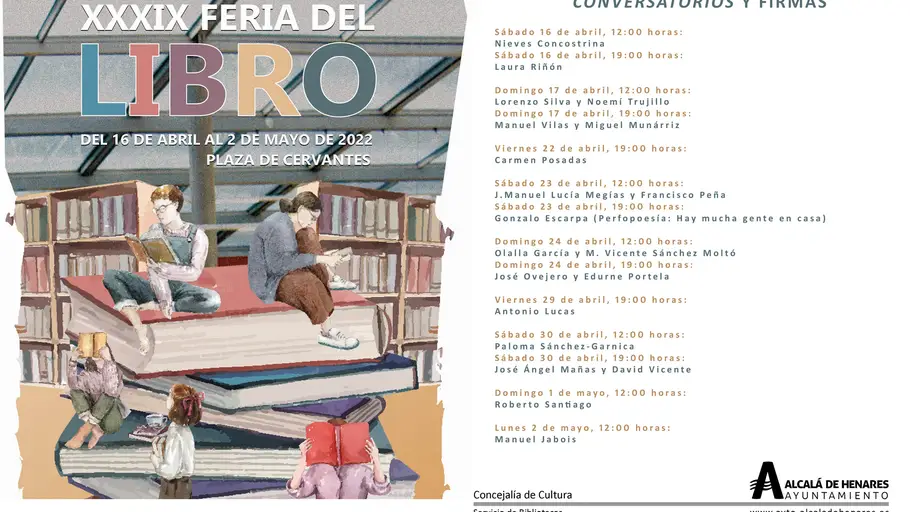 Feria del Libro de Alcalá de Henares 2022 Feria del Libro de Alcalá de Henares 2022