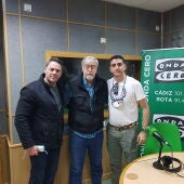 Adolfo Morera, Benito Jódar y Pablo Abreu.