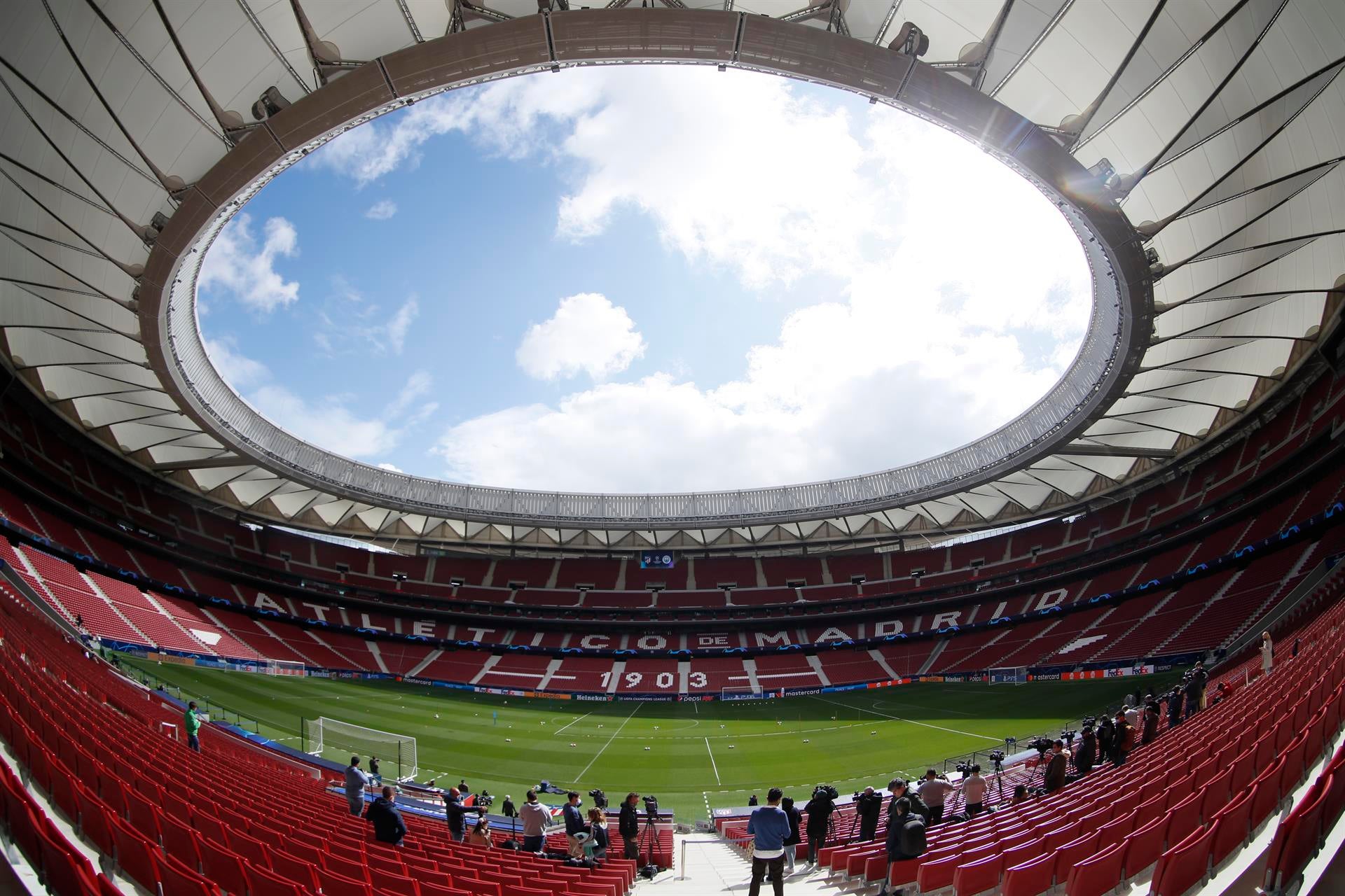 El TAS admite la cautelar del Atlético y el Wanda Metropolitano se podrá llenar contra el Manchester City El TAS admite la cautelar del Atlético y el Wanda Metropolitano se podrá llenar contra el Manchester City