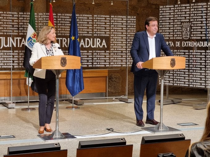 Extremadura ha recibido ya dentro del Plan de Recuperación y Resilencia más de 722 millones de euros Extremadura ha recibido ya dentro del Plan de Recuperación y Resilencia más de 722 millones de euros