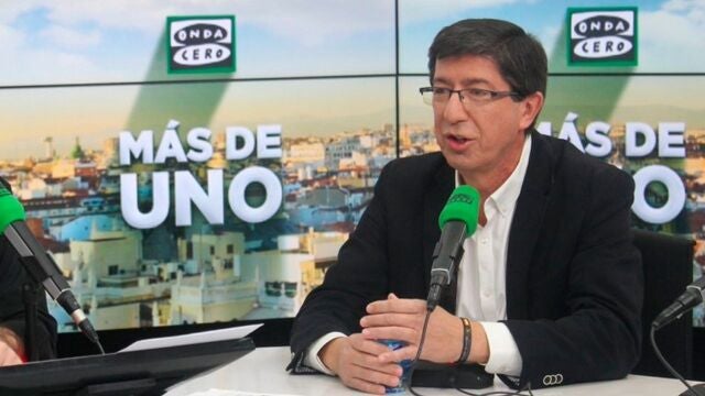 El vicepresidente de la Junta de Andaluc&iacute;a, Juan Mar&iacute;n