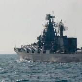 "Mosvká", el buque insignia de la Flota rusa del mar Negro