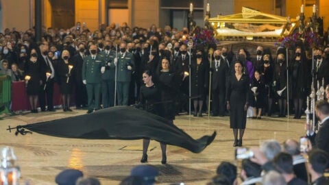 Trencà del Guió se la Semana Santa de 2022 en Elche.