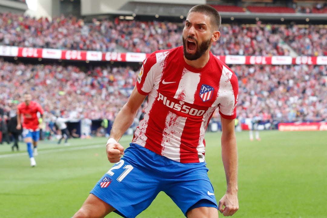 Un penalti en el descuento da la victoria al Atlético ante el Espanyol en el Metropolitano Un penalti en el descuento da la victoria al Atlético ante el Espanyol en el Metropolitano
