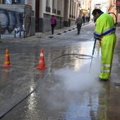 Nuevo sistema de limpieza viaria en Valdepeñas