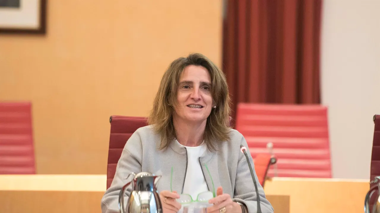 La ministra para la Transición Ecológica y el Reto Demográfico, Teresa Ribera