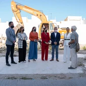Visita a la zona de las obras Visita a la zona de las obras