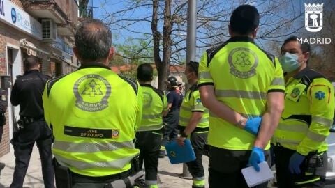 Servicios de emergencias | Foto: Ayuntamiento de Madrid