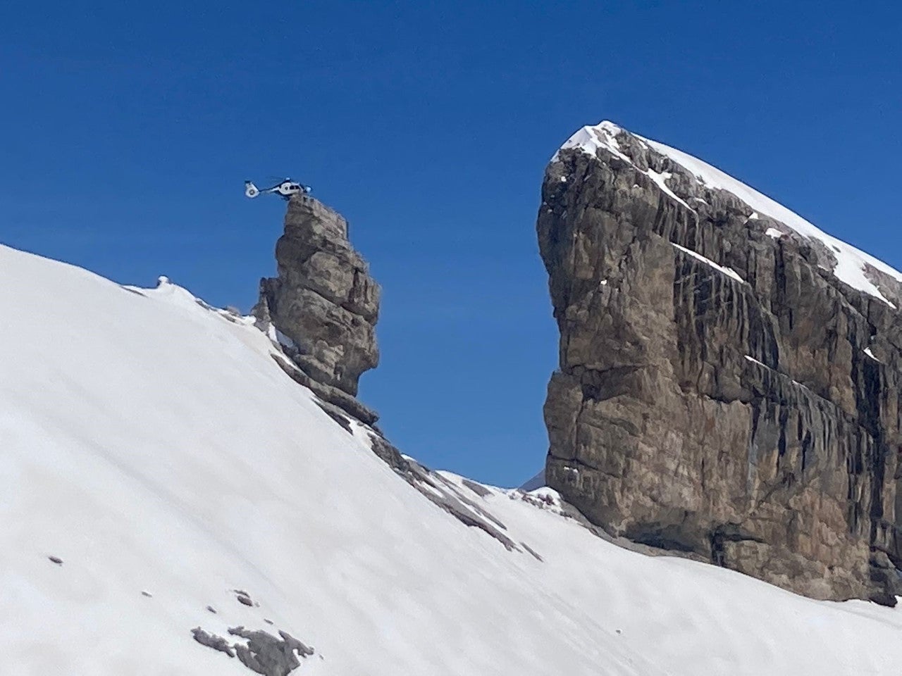 "El principal peligro es que la nieve está muy cambiante" "El principal peligro es que la nieve está muy cambiante"